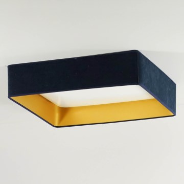 Brilagi - LED Stropní svítidlo VELVET SQUARE LED/24W/230V 43x43 cm tmavě modrá