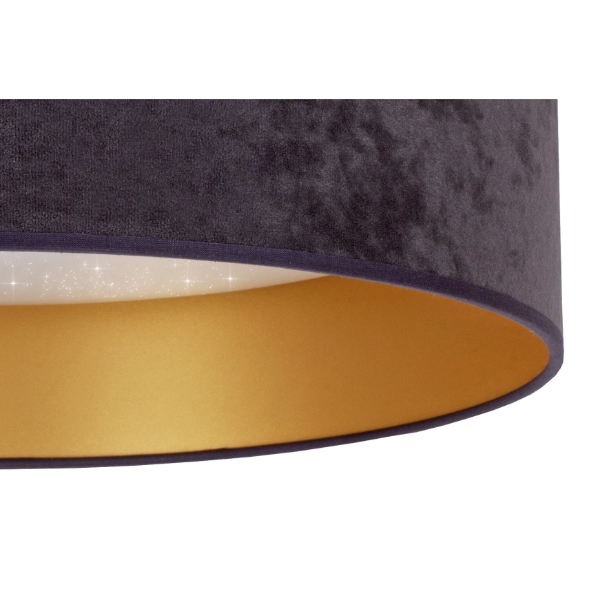 Brilagi - LED Stropní svítidlo VELVET STAR LED/36W/230V pr. 55 cm 3000K/4000K/6400K šedá/zlatá