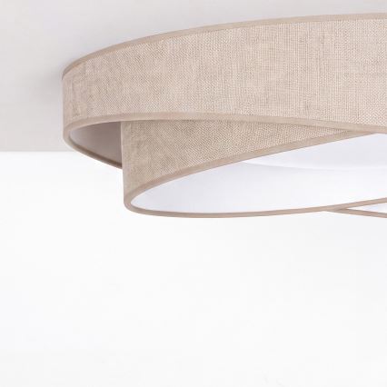 BRILAGI - LED Stropní svítidlo VELVET TWIST LED/24W/230V 4000K pr. 55 cm béžová