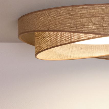 BRILAGI - LED Stropní svítidlo VELVET TWIST LED/24W/230V 4000K pr. 55 cm béžová