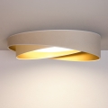 BRILAGI - LED Stropní svítidlo VELVET TWIST LED/24W/230V 4000K pr. 55 cm bílá/zlatá