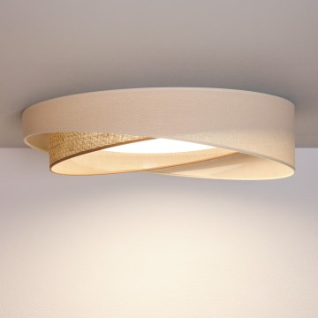 BRILAGI - LED Stropní svítidlo VELVET TWIST LED/24W/230V 4000K pr. 55 cm krémová/béžová