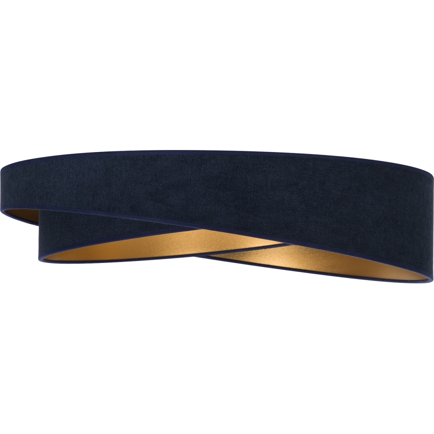 BRILAGI - LED Stropní svítidlo VELVET TWIST LED/24W/230V 4000K pr. 55 cm modrá/zlatá