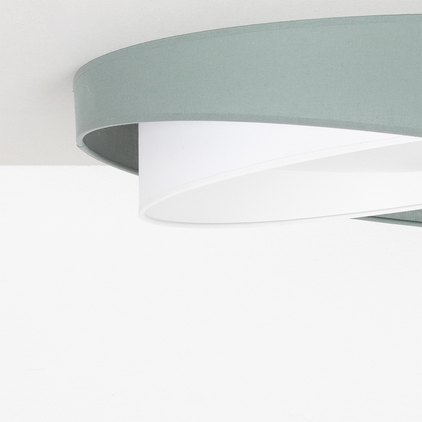 BRILAGI - LED Stropní svítidlo VELVET TWIST LED/24W/230V 4000K pr. 55 cm zelená/bílá