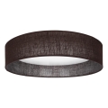 Brilagi - LED Stropní svítidlo VELVET VARI LED/24W/230V 3000/4000/6500K pr. 45 cm hnědá