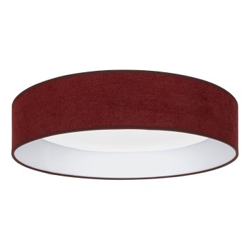 Brilagi - LED Stropní svítidlo VELVET VARI LED/24W/230V 3000/4000/6500K pr. 45 cm vínová