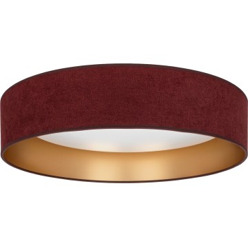 Brilagi - LED Stropní svítidlo VELVET VARI LED/24W/230V 3000/4000/6500K pr. 45 cm vínová/zlatá