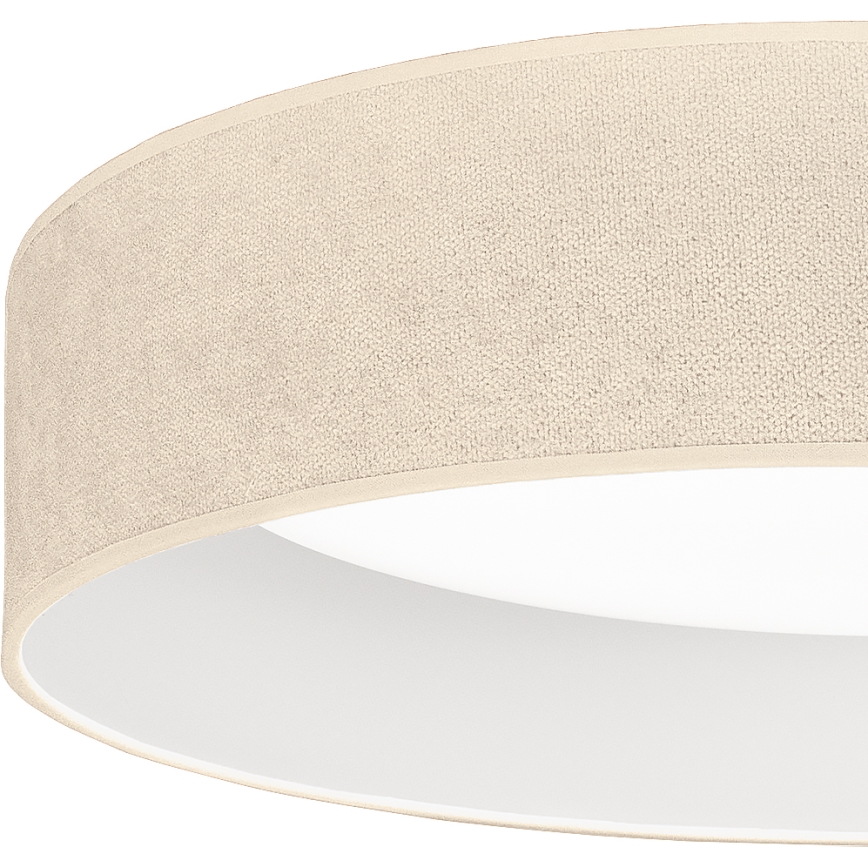 Brilagi - LED Stropní svítidlo VELVET VARI LED/24W/230V 3000/4000/6500K pr. 45 cm krémová