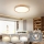 Brilagi - LED Stropní svítidlo WOODROUND LED/30W/230V 3000/4000/6000K pr. 40 cm dřevo CRI 90