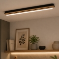 BRILAGI - LED Stropní svítidlo WOODY FLAT LED/25W/230V 118 cm dub/černá