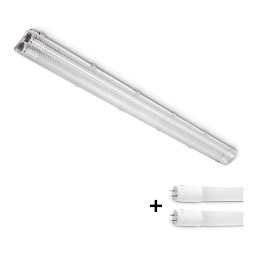 Brilagi - LED Technické zářivkové svítidlo OPTIMA T8 2xG13/18W/230V 4000K IP65 128 cm - paleta 110 ks
