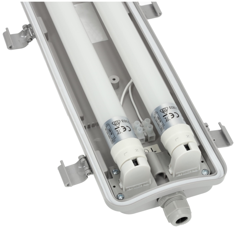 Brilagi - LED Technické zářivkové svítidlo OPTIMA T8 2xG13/18W/230V 6500K IP65 128 cm