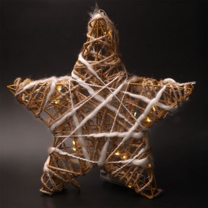 Brilagi - LED Vánoční dekorace LED/2xAA 30x28 cm hvězda