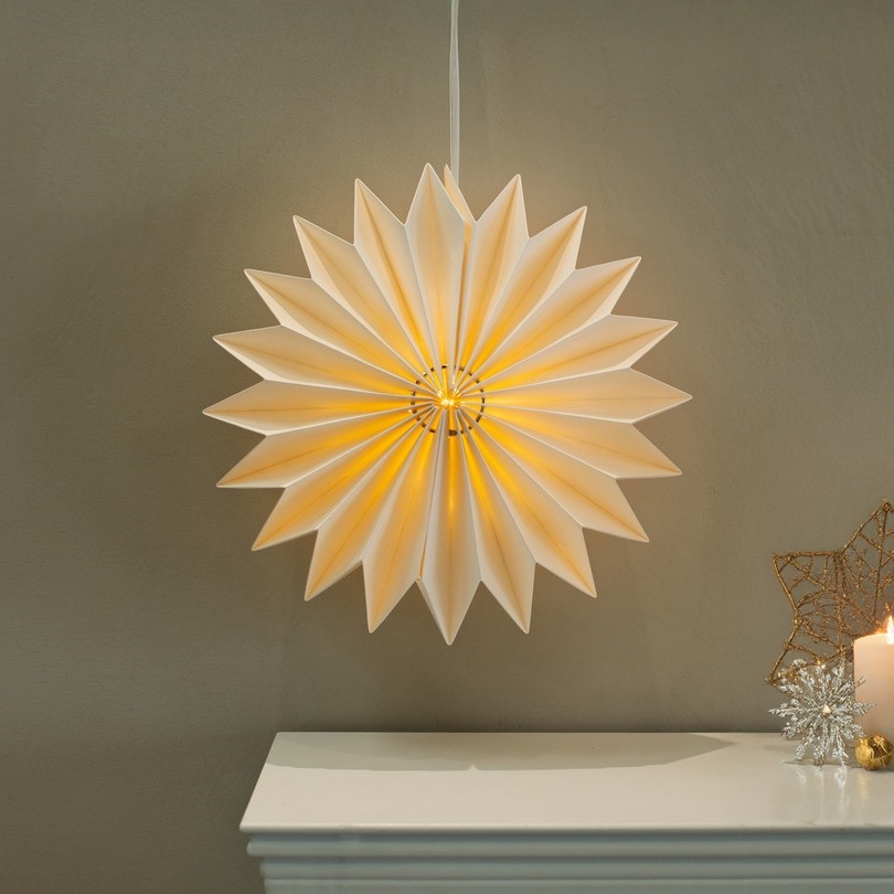 Brilagi - LED Vánoční dekorace LED/2xAA 32 cm vločka