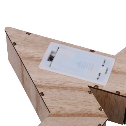 Brilagi - LED Vánoční dekorace LED/2xAA 38x40 cm hvězda