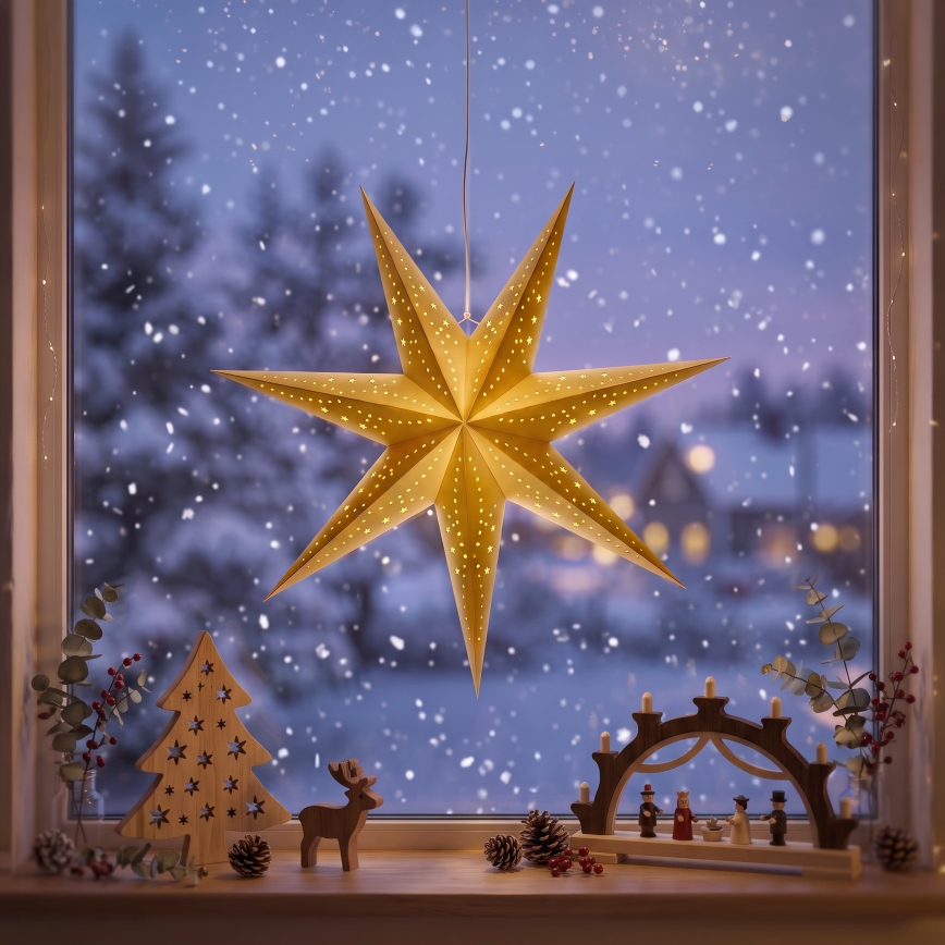 BRILAGI - LED Vánoční dekorace LED/2xAA 60 cm hvězda