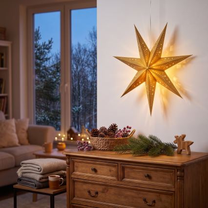 BRILAGI - LED Vánoční dekorace LED/2xAA 60 cm hvězda