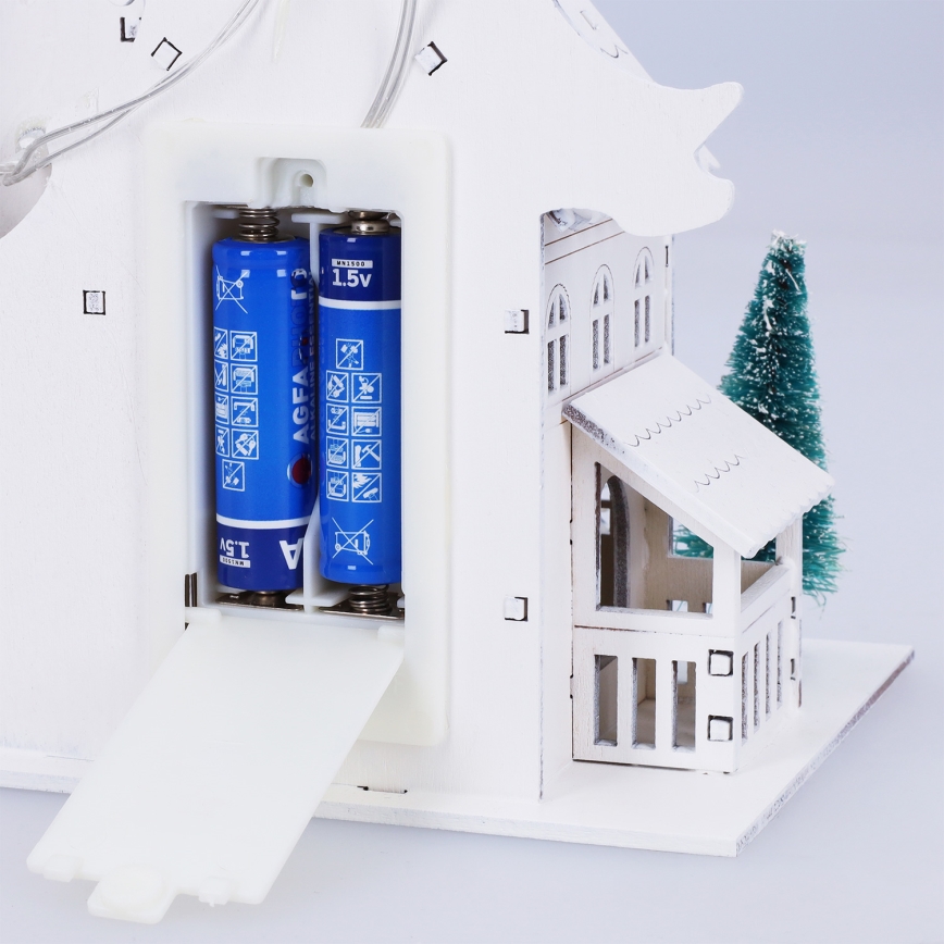 Brilagi - LED Vánoční dekorace LED/2xAA kostelík
