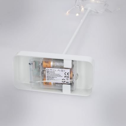 Brilagi - LED Vánoční dekorace LED/3xAA 62x40 cm hvězda