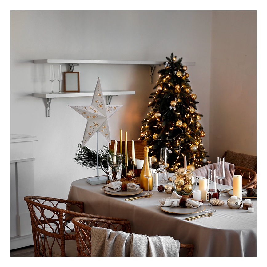 Brilagi - LED Vánoční dekorace LED/3xAA 66x45 cm hvězda