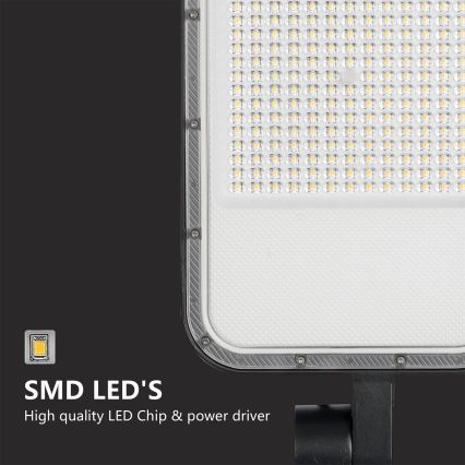 Brilagi - LED Venkovní pouliční lampa se sloupem a kloubem 3 m URBANLIGHT LED/200W/230V černá IP65