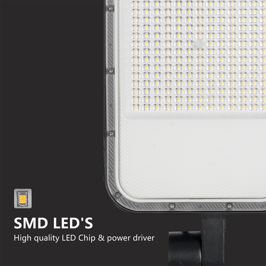 Brilagi - LED Venkovní pouliční lampa se sloupem a kloubem 3 m URBANLIGHT LED/200W/230V černá IP65