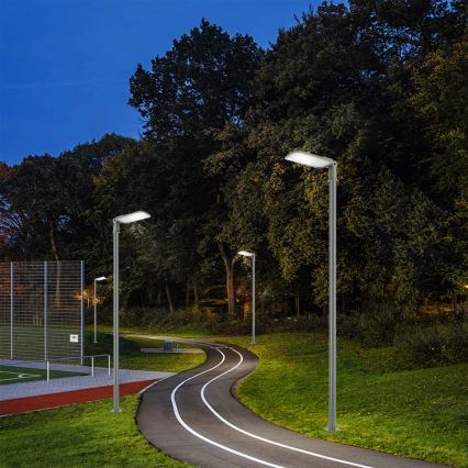 Brilagi - LED Venkovní pouliční lampa se sloupem a kloubem 3 m URBANLIGHT LED/200W/230V šedá IP65