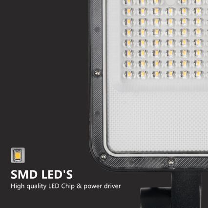Brilagi - LED Venkovní pouliční lampa se sloupem a kloubem 3 m URBANLIGHT LED/50W/230V černá IP65