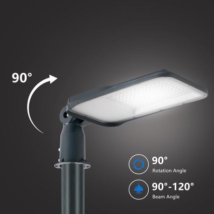 Brilagi - LED Venkovní pouliční lampa se sloupem a kloubem 4 m URBANLIGHT LED/100W/230V antracit IP65