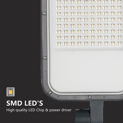 Brilagi - LED Venkovní pouliční lampa se sloupem a kloubem 4 m URBANLIGHT LED/100W/230V antracit IP65