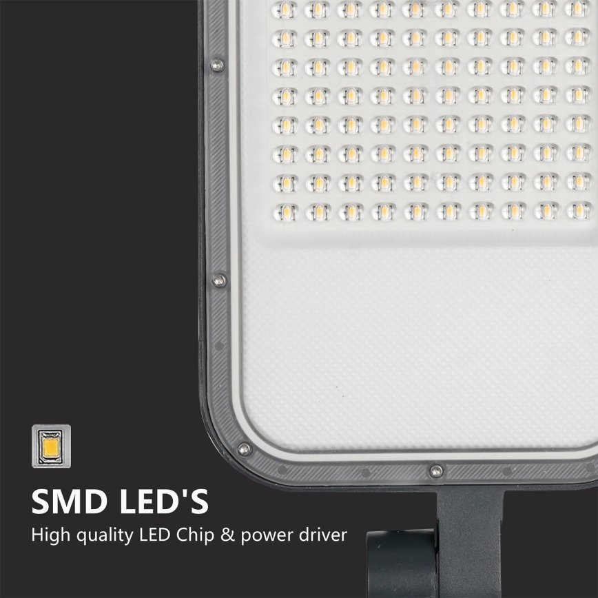 Brilagi - LED Venkovní pouliční lampa se sloupem a kloubem 4 m URBANLIGHT LED/100W/230V antracit IP65