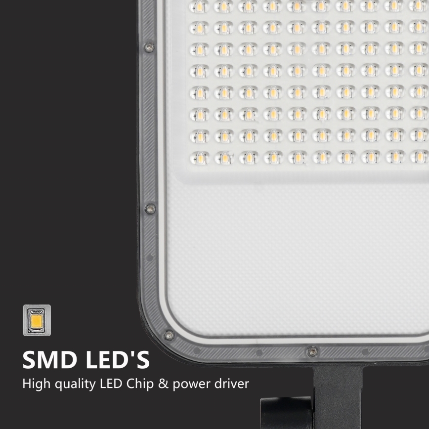 Brilagi - LED Venkovní pouliční lampa se sloupem a kloubem 4 m URBANLIGHT LED/100W/230V černá IP65