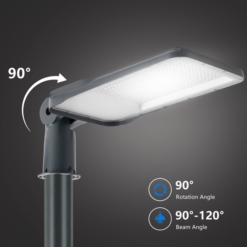 Brilagi - LED Venkovní pouliční lampa se sloupem a kloubem 4 m URBANLIGHT LED/200W/230V antracit IP65