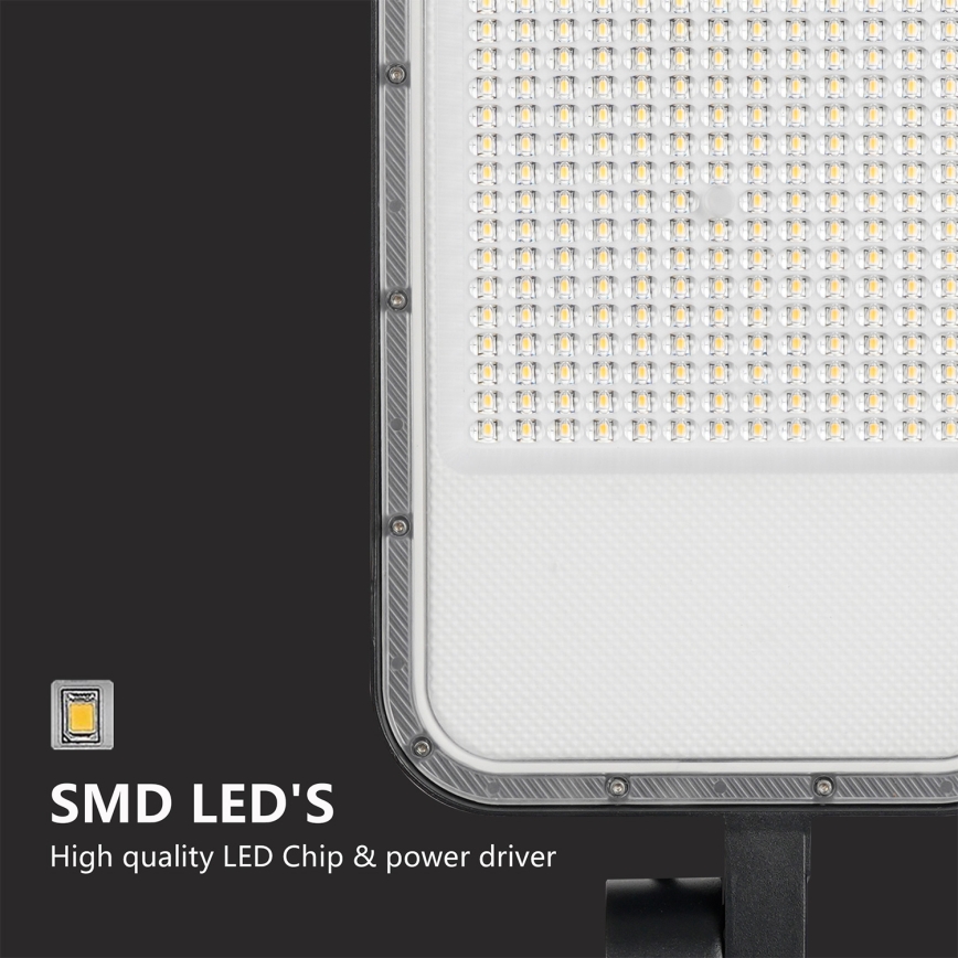 Brilagi - LED Venkovní pouliční lampa se sloupem a kloubem 4 m URBANLIGHT LED/200W/230V černá IP65