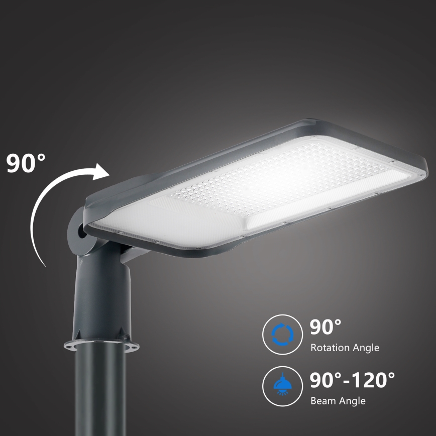 Brilagi - LED Venkovní pouliční lampa se sloupem a kloubem 5 m URBANLIGHT LED/200W/230V antracit IP65