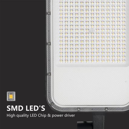 Brilagi - LED Venkovní pouliční lampa se sloupem a kloubem 5 m URBANLIGHT LED/200W/230V černá IP65