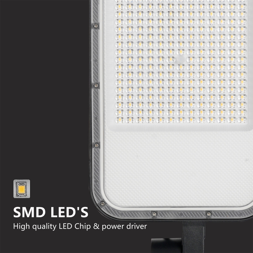 Brilagi - LED Venkovní pouliční lampa se sloupem a kloubem 5 m URBANLIGHT LED/200W/230V černá IP65