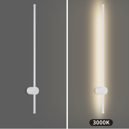 Brilagi - LED Venkovní nástěnné svítidlo AURA LED/20W/230V 3000K IP54 97 cm bílá CRI 90
