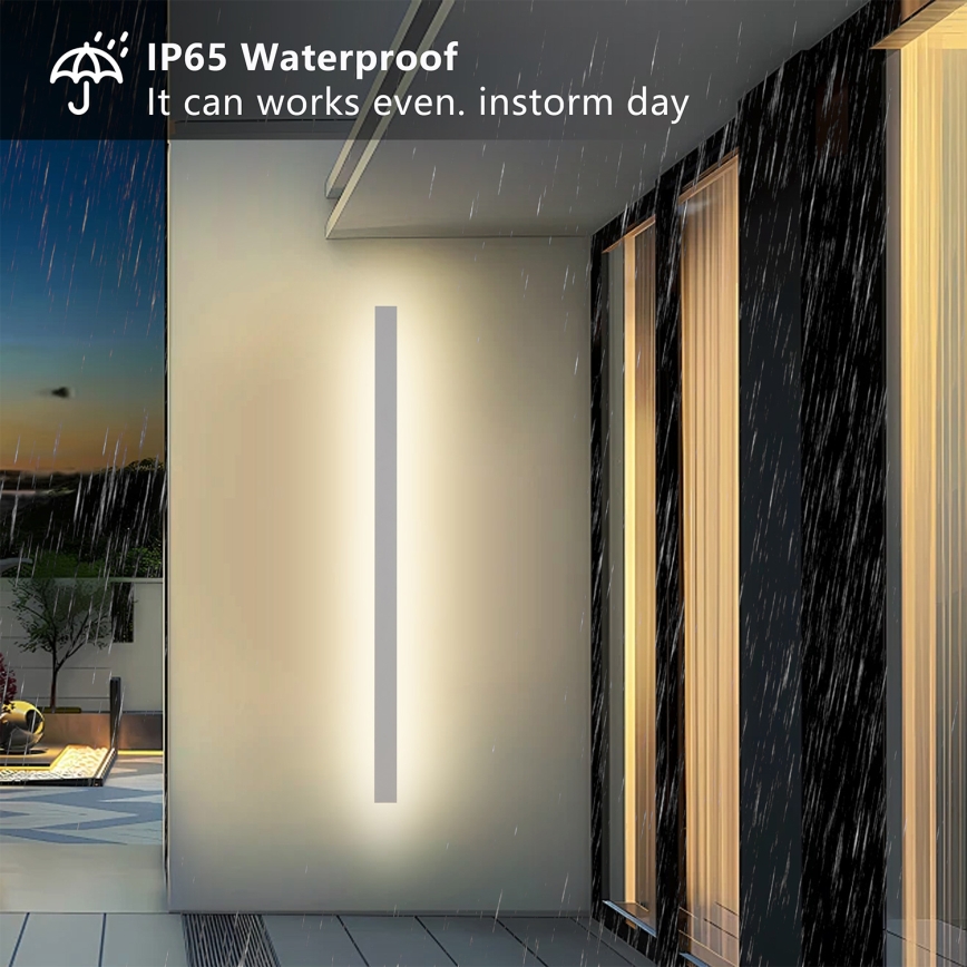 Brilagi - LED Venkovní nástěnné svítidlo LINEAR LED/32W/230V 3000K IP65 140 cm bílá CRI 90