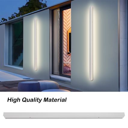 Brilagi - LED Venkovní nástěnné svítidlo LINEAR LED/32W/230V 3000K IP65 140 cm bílá CRI 90