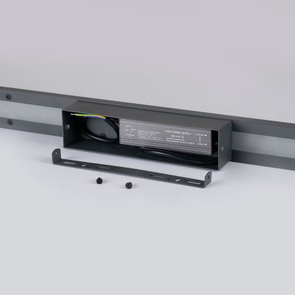 Brilagi - LED Venkovní nástěnné svítidlo LUNA LED/30W/230V 4000K IP65 150 cm antracit CRI 90