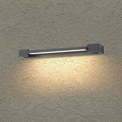 Brilagi - LED Venkovní nástěnné svítidlo AQUA LINE LED/12W/230V 45 cm IP44 antracit CRI 90