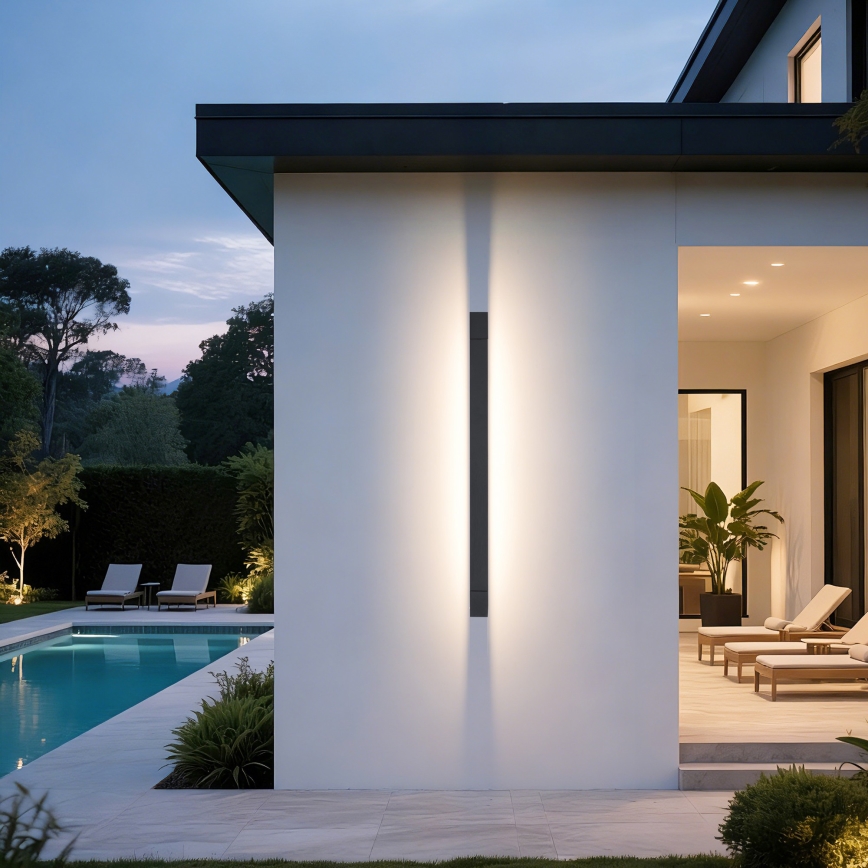 Brilagi - LED Venkovní nástěnné svítidlo AQUA LINE LED/36W/230V 120 cm IP44 antracit CRI 90