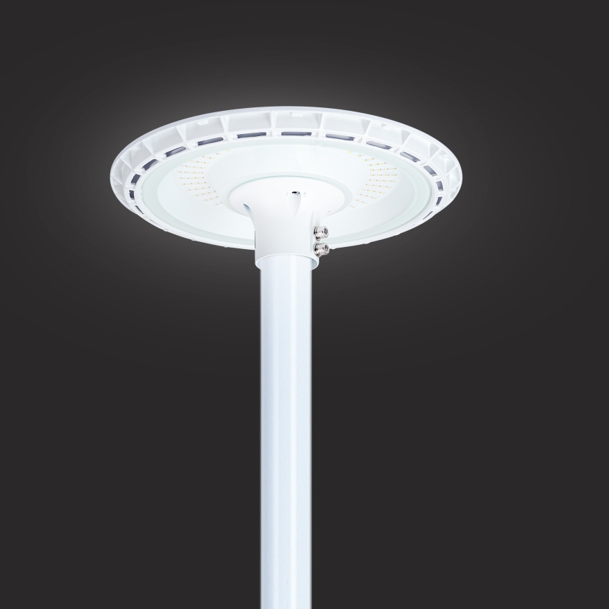 Brilagi - LED Venkovní pouliční lampa se sloupem 3 m URBANSPARK LED/120W/230V bílá IP65