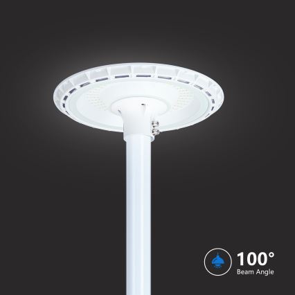 Brilagi - LED Venkovní pouliční lampa se sloupem 3 m URBANSPARK LED/120W/230V bílá IP65