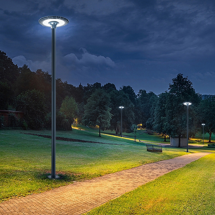 Brilagi - LED Venkovní pouliční lampa se sloupem 4 m URBANSPARK LED/120W/230V antracit IP65