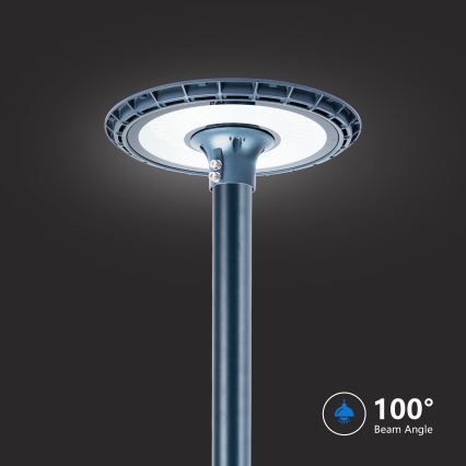 Brilagi - LED Venkovní pouliční lampa se sloupem 5 m URBANSPARK LED/120W/230V antracit IP65