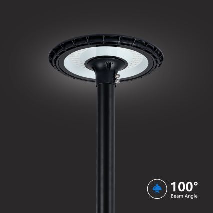 Brilagi - LED Venkovní pouliční lampa se sloupem 5 m URBANSPARK LED/120W/230V černá IP65