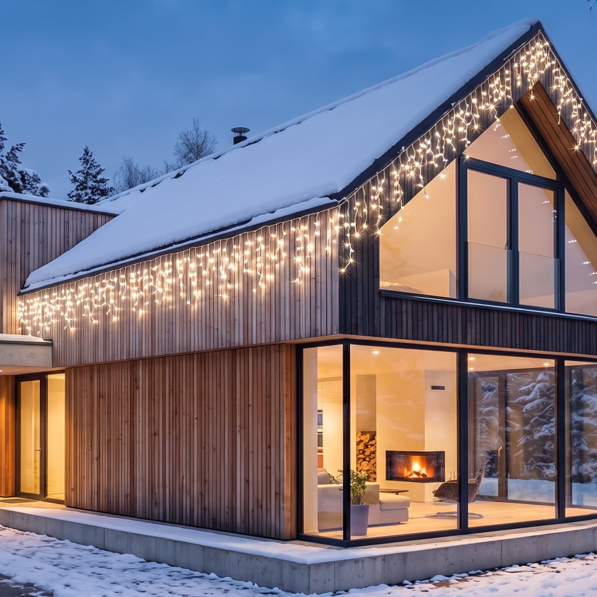 BRILAGI - LED Venkovní vánoční řetěz 720xLED/8 funkcí 24m IP44 teplá bílá rampouchy