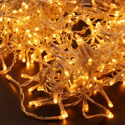 Brilagi - LED Venk. vánoční závěs 360xLED/8 funkcí 14m IP44 teplá bílá rampouchy